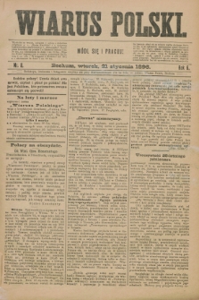 Wiarus Polski. R.6, nr 8 (21 stycznia 1896)