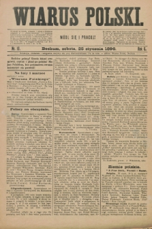 Wiarus Polski. R.6, nr 10 (25 stycznia 1896)