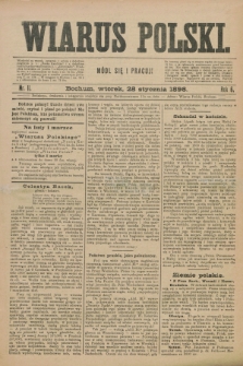 Wiarus Polski. R.6, nr 11 (28 stycznia 1896)