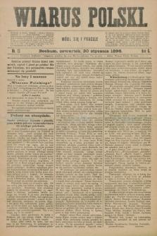 Wiarus Polski. R.6, nr 12 (30 stycznia 1896)