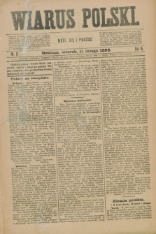 Wiarus Polski. R.6, nr 17 (11 lutego 1896)