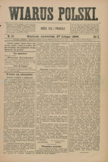 Wiarus Polski. R.6, nr 24 (27 lutego 1896)