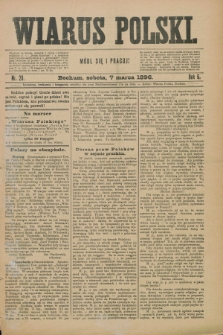 Wiarus Polski. R.6, nr 28 (7 marca 1896)