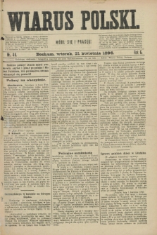 Wiarus Polski. R.6, nr 46 (21 kwietnia 1896)