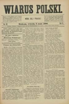 Wiarus Polski. R.6, nr 52 (5 maja 1896)