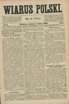 Wiarus Polski. R.6, nr 54 (7 maja 1896)