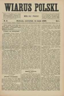 Wiarus Polski. R.6, nr 56 (14 maja 1896)