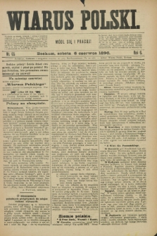 Wiarus Polski. R.6, nr 65 (6 czerwca 1896)