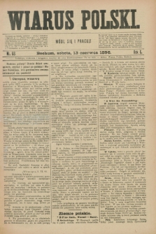 Wiarus Polski. R.6, nr 68 (13 czerwca 1896)