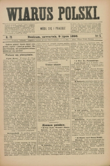 Wiarus Polski. R.6, nr 79 (9 lipca 1896)