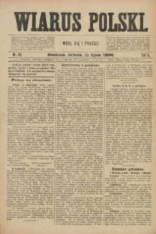 Wiarus Polski. R.6, nr 80 (11 lipca 1896)