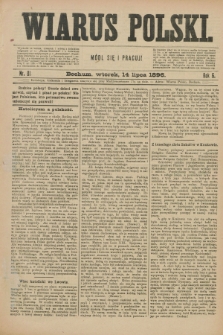 Wiarus Polski. R.6, nr 81 (14 lipca 1896)