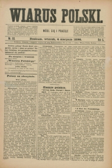 Wiarus Polski. R.6, nr 90 (4 sierpnia 1896)