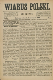 Wiarus Polski. R.6, nr 93 (11 sierpnia 1896)