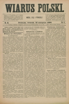 Wiarus Polski. R.6, nr 96 (18 sierpnia 1896)