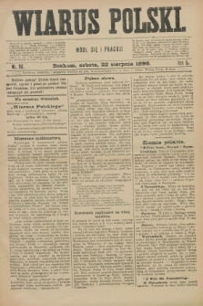 Wiarus Polski. R.6, nr 98 (22 sierpnia 1896)