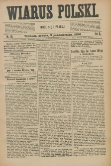 Wiarus Polski. R.6, nr 116 (3 października 1896)
