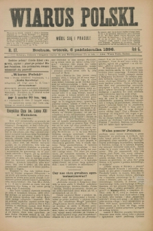 Wiarus Polski. R.6, nr 117 (6 października 1896)