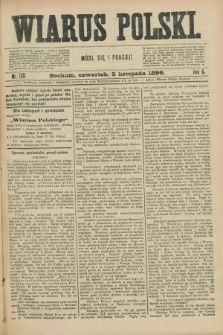 Wiarus Polski. R.6, nr 130 (5 listopada 1896)