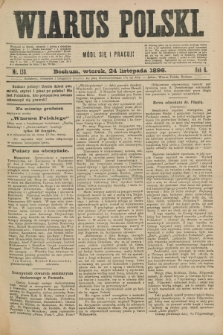 Wiarus Polski. R.6, nr 138 (24 listopada 1896)