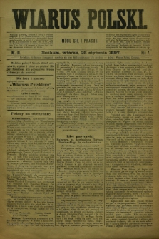 Wiarus Polski. R.7, nr 10 (26 stycznia 1897)