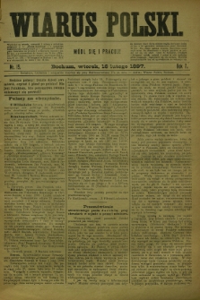 Wiarus Polski. R.7, nr 19 (16 lutego 1897)