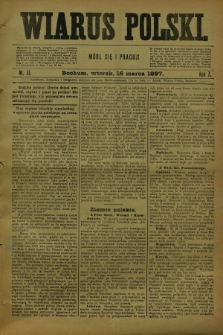 Wiarus Polski. R.7, nr 31 (16 marca 1897)