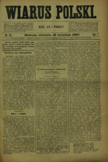Wiarus Polski. R.7, nr 46 (18 kwietnia 1897)