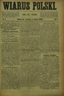 Wiarus Polski. R.7, nr 51 (1 maja 1897)