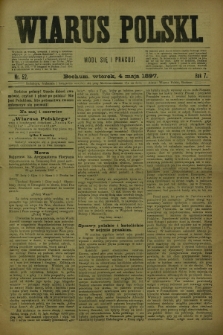 Wiarus Polski. R.7, nr 52 (4 maja 1897)
