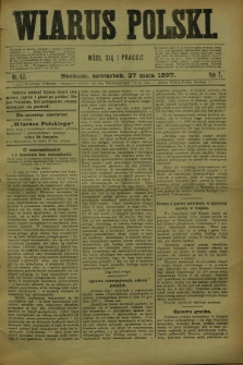 Wiarus Polski. R.7, nr 62 (27 maja 1897)