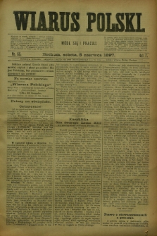 Wiarus Polski. R.7, nr 66 (5 czerwca 1897)