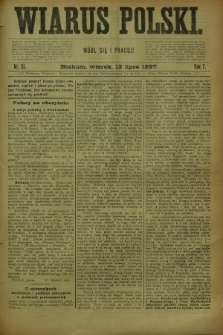 Wiarus Polski. R.7, nr 81 (13 lipca 1897)