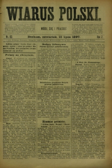 Wiarus Polski. R.7, nr 82 (15 lipca 1897)