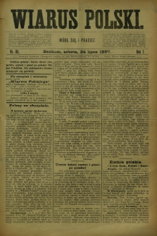 Wiarus Polski. R.7, nr 86 (24 lipca 1897)