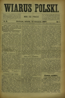 Wiarus Polski. R.7, nr 95 (14 sierpnia 1897)