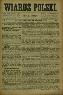 Wiarus Polski. R.7, nr 97 (19 sierpnia 1897)