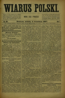 Wiarus Polski. R.7, nr 104 (4 września 1897)