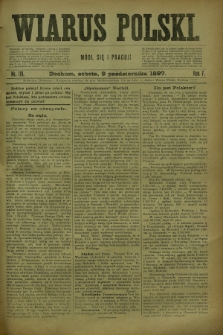 Wiarus Polski. R.7, nr 119 (9 października 1897)