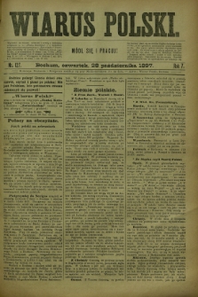 Wiarus Polski. R.7, nr 127 (28 października 1897)