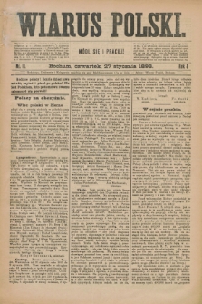 Wiarus Polski. R.8, nr 11 (27 stycznia 1898)