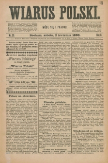 Wiarus Polski. R.8, nr 39 (2 kwietnia 1898)