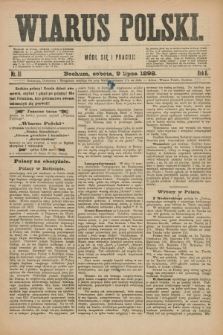 Wiarus Polski. R.8, nr 81 (9 lipca 1898)