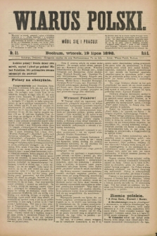 Wiarus Polski. R.8, nr 85 (19 lipca 1898)