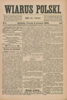 Wiarus Polski. R.8, nr 91 (2 sierpnia 1898)