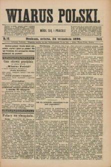 Wiarus Polski. R.8, nr 114 (24 września 1898)
