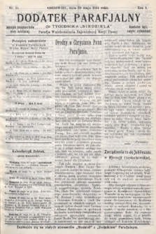 Dodatek Parafjalny do tygodnika „Niedziela” Parafji Wniebowzięcia Najświętszej Marji Panny. 1934, nr 16
