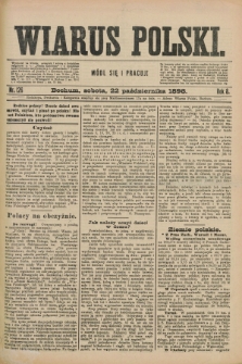 Wiarus Polski. R.8, nr 126 (22 października 1898) + dod.