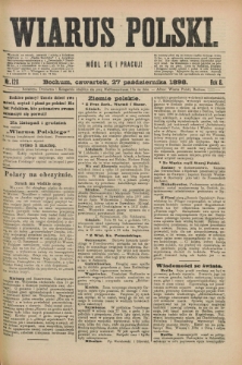 Wiarus Polski. R.8, nr 128 (27 października 1898) + dod.