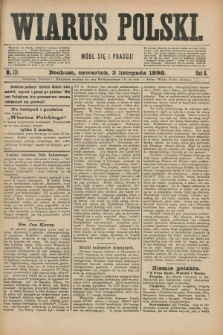 Wiarus Polski. R.8, nr 131 (3 listopada 1898)